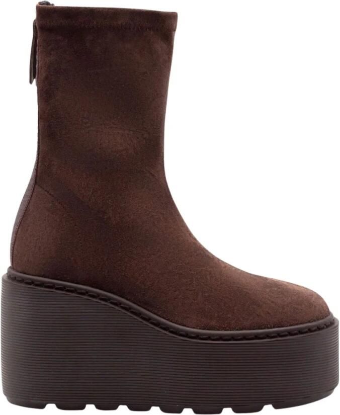 Vic Matié Platform Wedge Enkellaarsjes - Foto 7