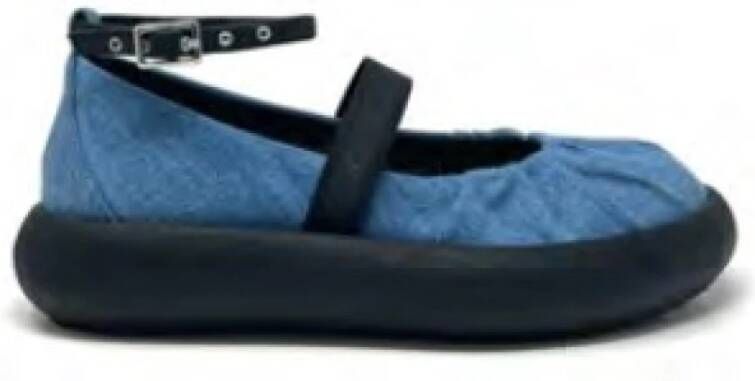 Vic Matié Platte schoenen voor vrouwen Blue Dames