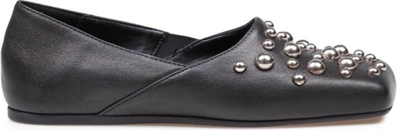 Vic Matié Slipper schoen van leer met studs