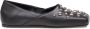 Vic Matié Slipper schoen van leer met studs - Thumbnail 1