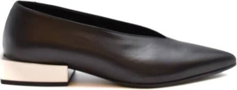 Vic Matié Stijlvolle klassieke platte schoenen Black Dames
