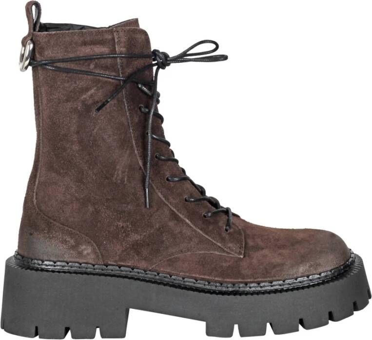 Vic Matié Suede Anfibio Laars met Rits
