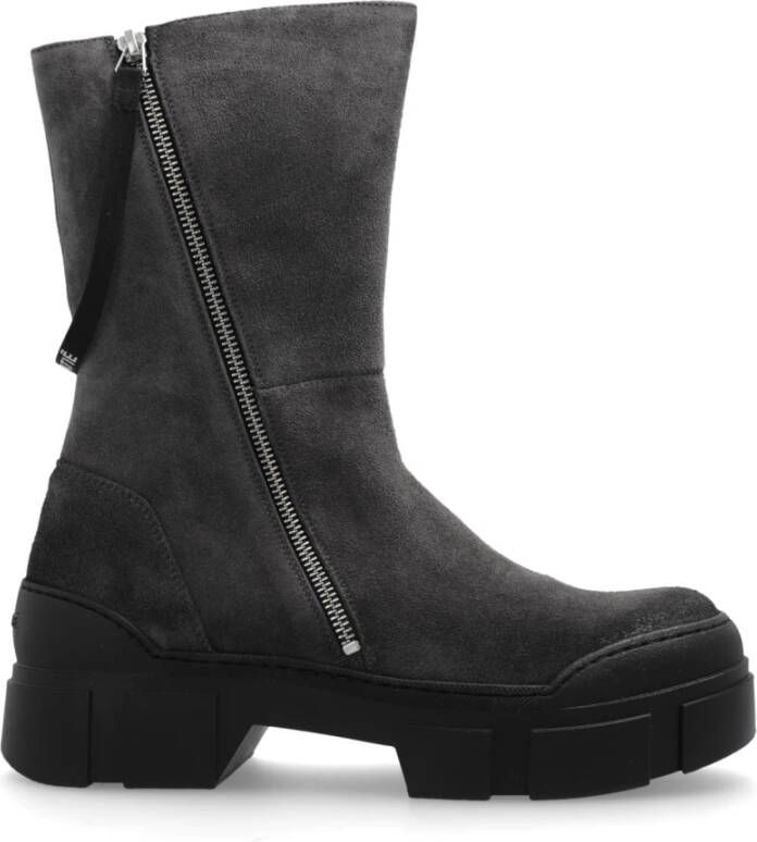 Vic Matié Roccia Enkellaars in Donkergrijs Gray Dames