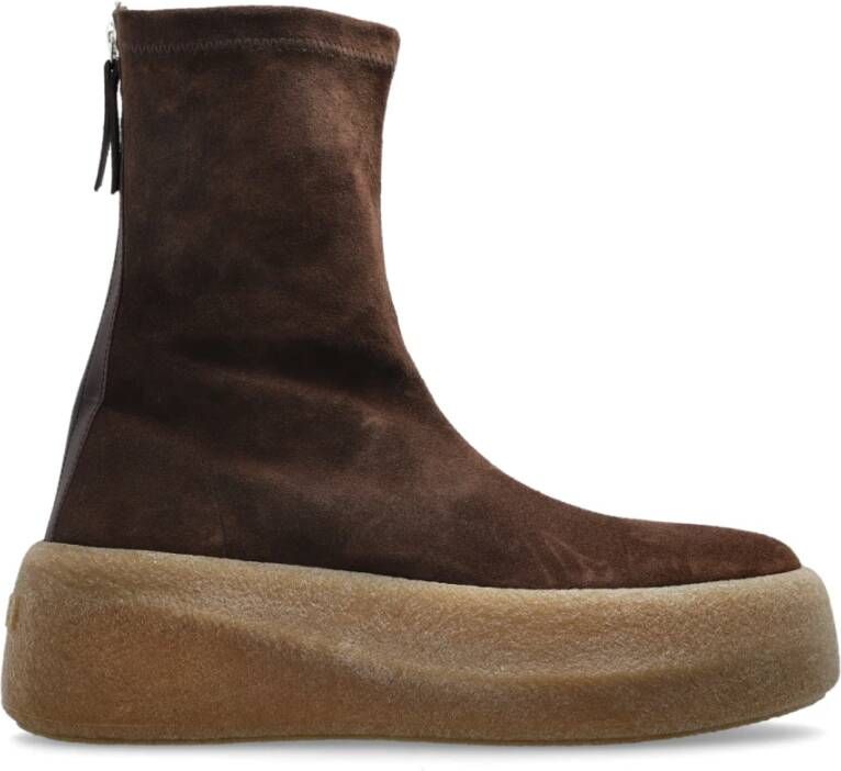 Vic Matié Suede platform schoenen