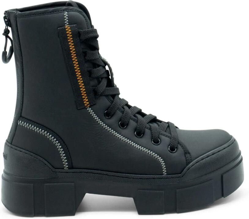Vic Matié Zwarte Technische Stof Roccia Laars Black Dames