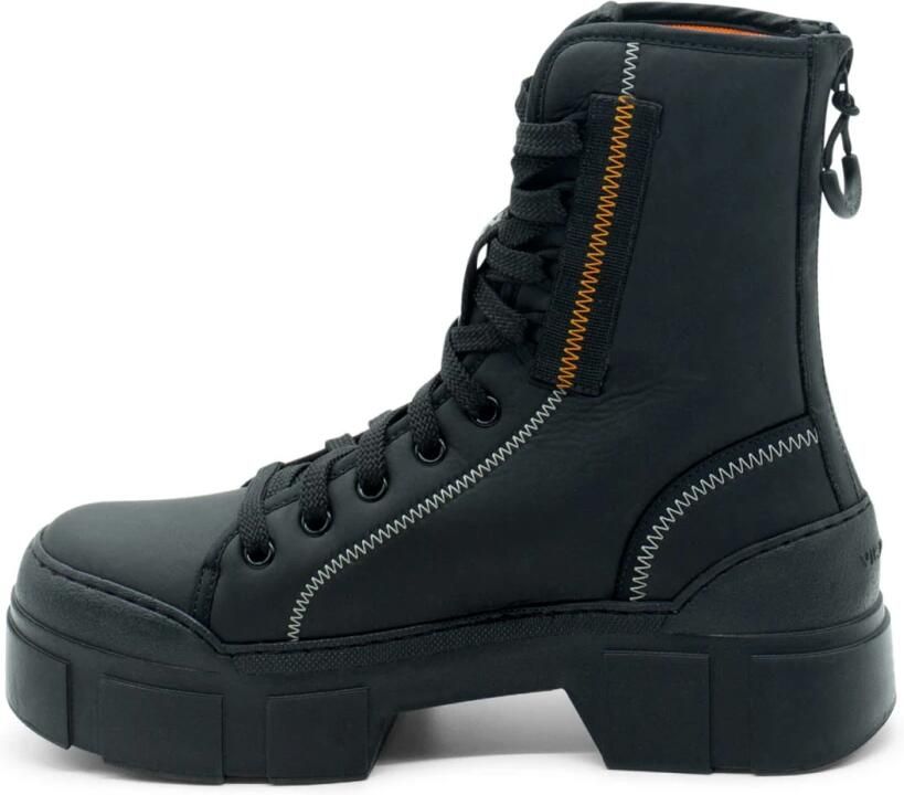 Vic Matié Zwarte Technische Stof Roccia Laars Black Dames - Foto 5