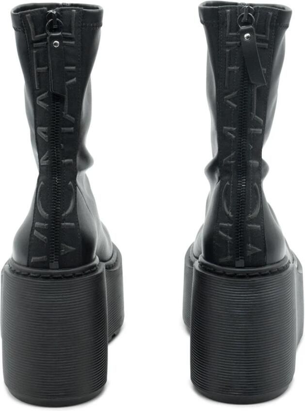 Vic Matié Wedge Boot Stripy in Black