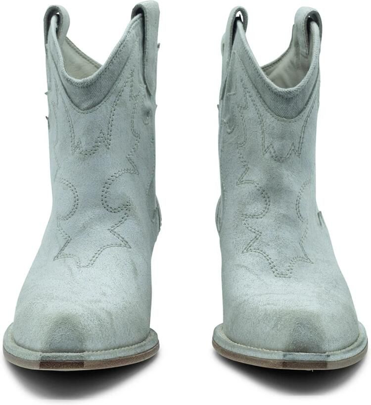 Vic Matié Westy Ecru zand enkellaars