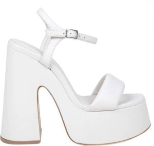 Vic Matié Womens Shoes Sandals Desert Ss23 Wit Dames
