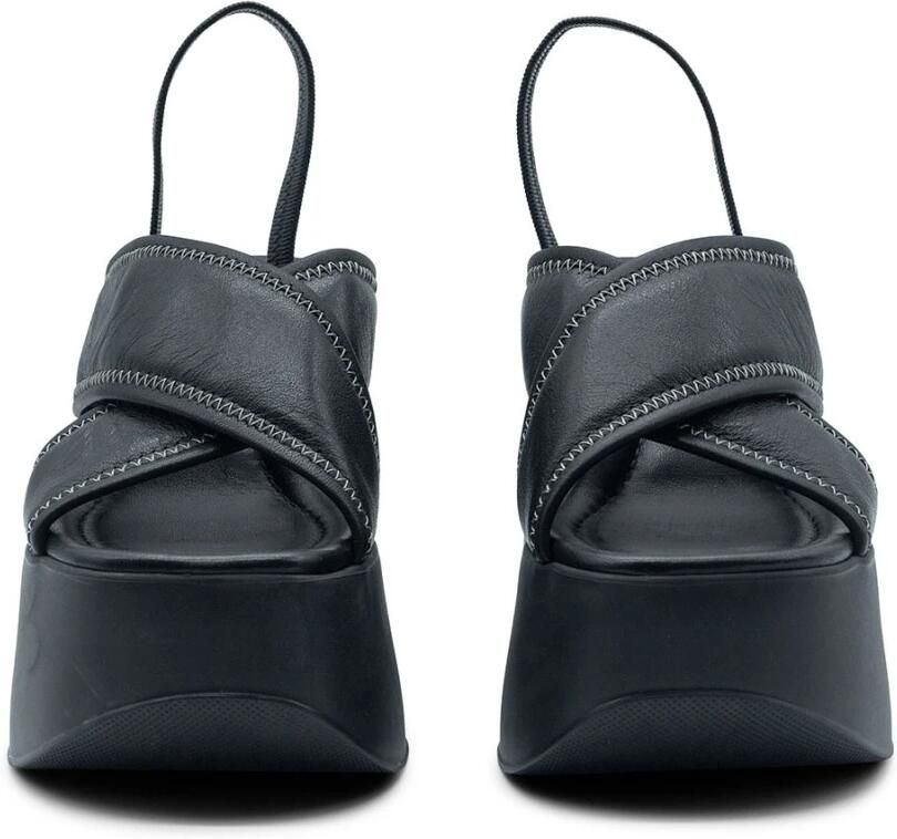 Vic Matié Yoko zwarte slipper