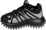 Vic Matié Zilver-Zwarte Dames Sneaker Trendy Stijl Multicolor Dames - Thumbnail 1