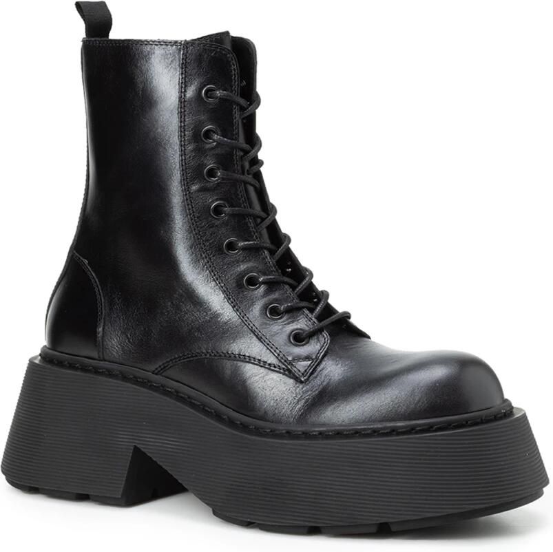 Vic Matié Zwarte Pinafore Metal Laarzen Black Dames - Foto 2