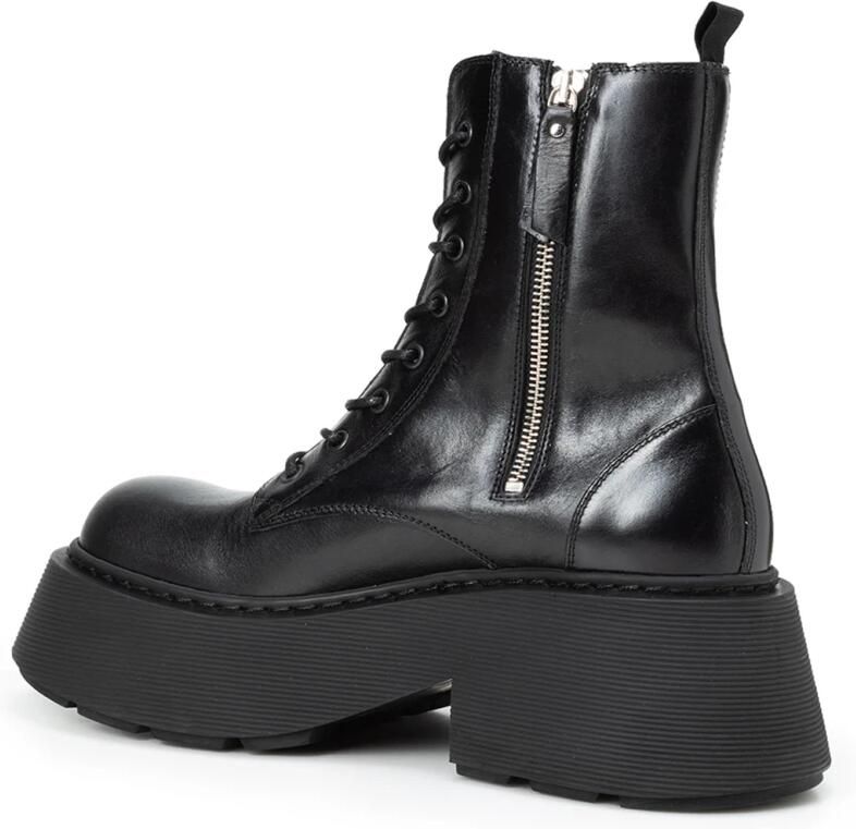 Vic Matié Zwarte Pinafore Metal Laarzen Black Dames - Foto 3