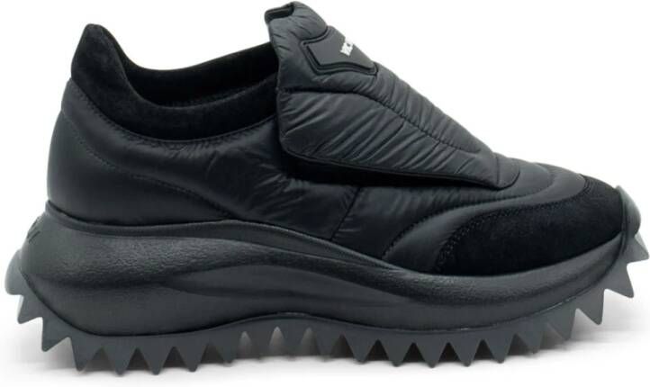 Vic Matié Zwarte Slip-On Hardloopschoen Black Dames