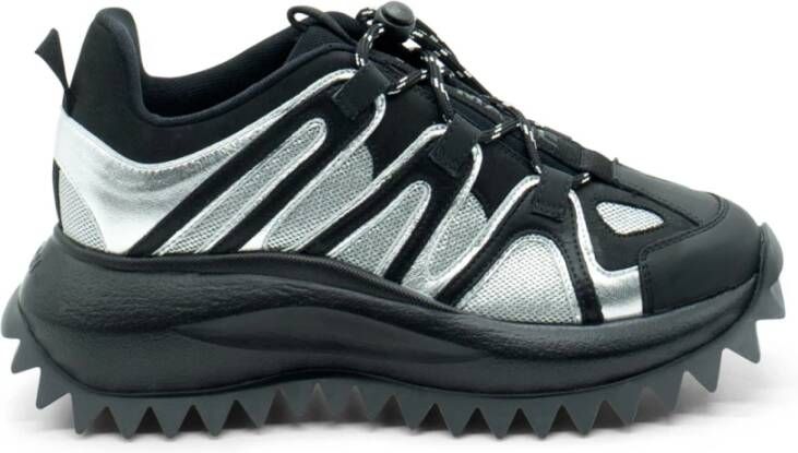 Vic Matié Zwart Zilver Trekking Schoen Gray Dames