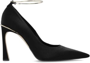 Victoria Beckham Satijnen pumps Zwart Dames