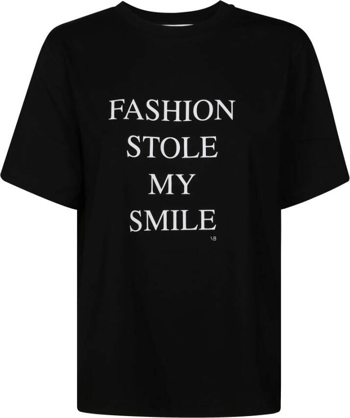Victoria Beckham Stijlvol T-shirt met Slogan