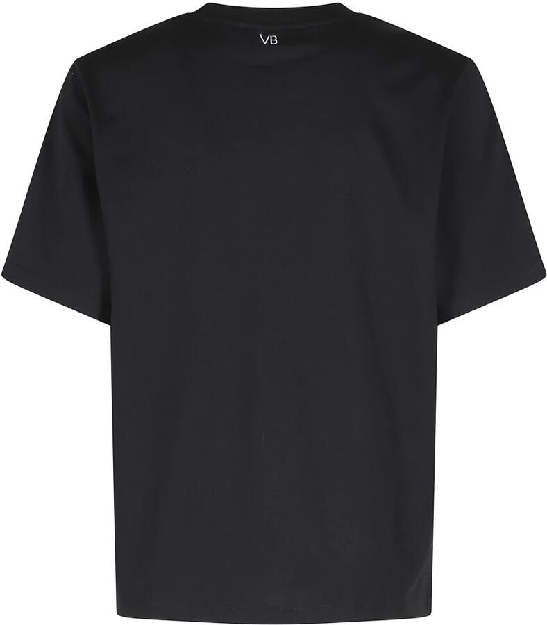 Victoria Beckham Slogan T-shirt 'Fashion Stole My Smile'