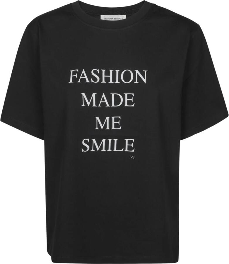 Victoria Beckham Slogan Tee Fashion Made Me Smile