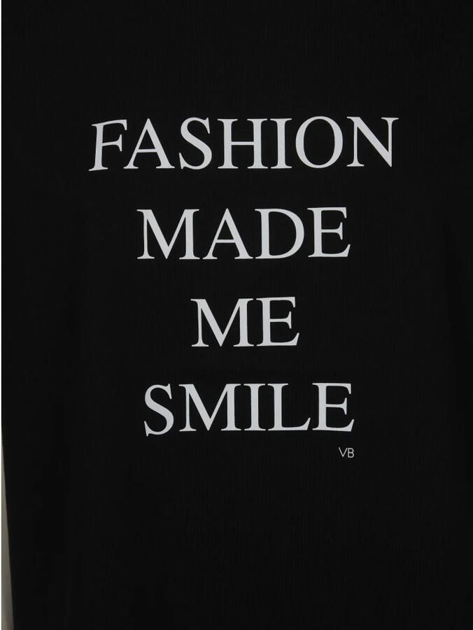 Victoria Beckham Slogan Tee Fashion Made Me Smile - Foto 2