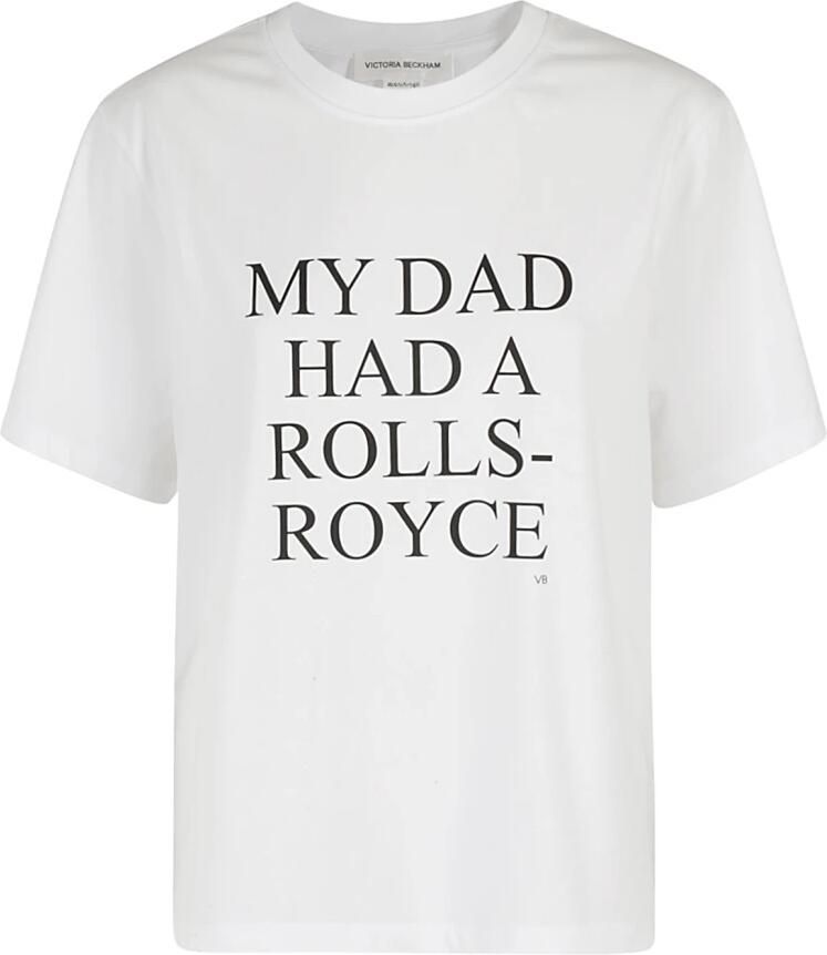 Victoria Beckham Vintage Auto Slogan Tee - Foto 2