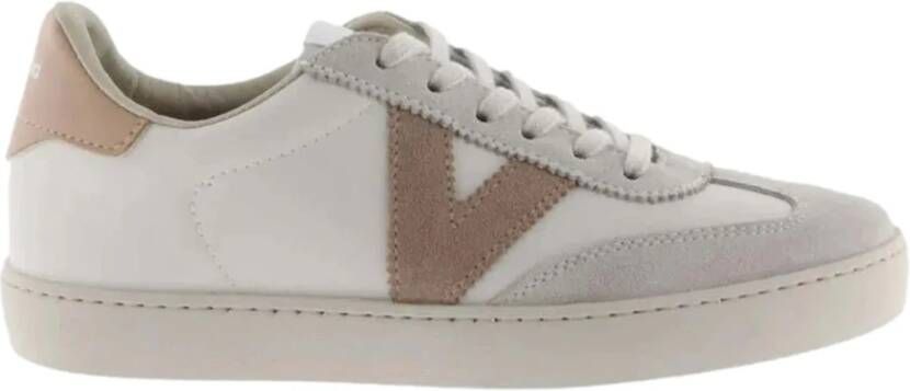 Victoria Sneakers Baskets effet cuir et cuir fendu Berlín Cycliste
