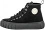 Victoria Casual Lace-Up Sneakers for Women Black Dames - Thumbnail 1