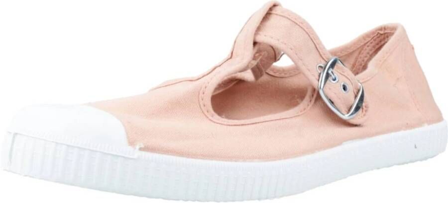 Victoria Casual Canvas Sneakers voor Vrouwen Pink Dames