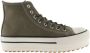 Victoria Dames sportschoenen in dubbel kunstleer Tribu Sierra Green Dames - Thumbnail 2