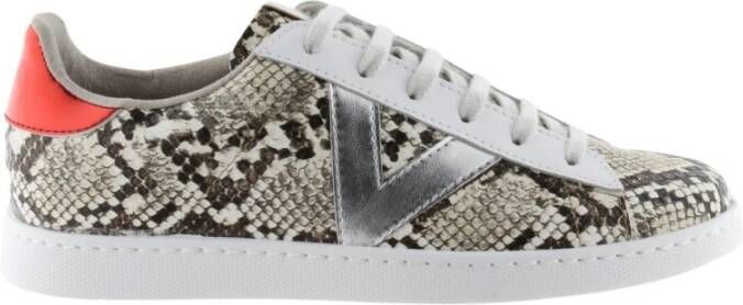 Victoria Dames sportschoenen tennis serpent Beige Dames - Foto 2