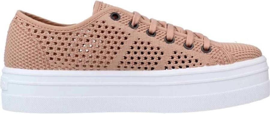 Victoria Dubbele Zool Stijlvolle Sneakers Pink Dames