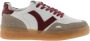 Victoria Seúl Effect Leder & Suède Sneakers Red Dames - Thumbnail 1
