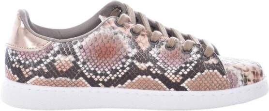 Victoria Slangenprint PU Leren Sneakers Multicolor Dames