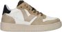 Victoria Stijlvolle Vetersneakers voor Vrouwen Beige Dames - Thumbnail 2