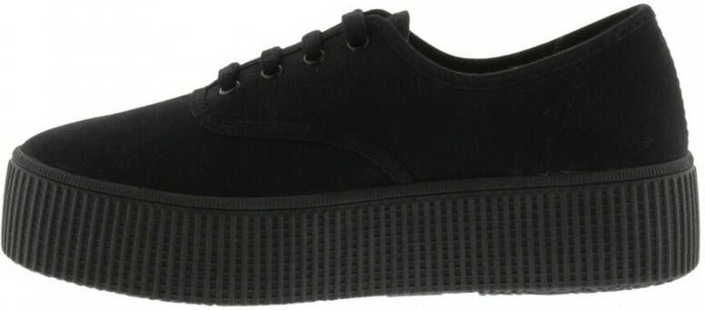 Victoria Stijlvolle sneakers met dubbele zool voor vrouwen Black Dames