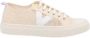 Victoria Stijlvolle Re-Edit Basket Rejill Sneakers Beige Dames - Thumbnail 1