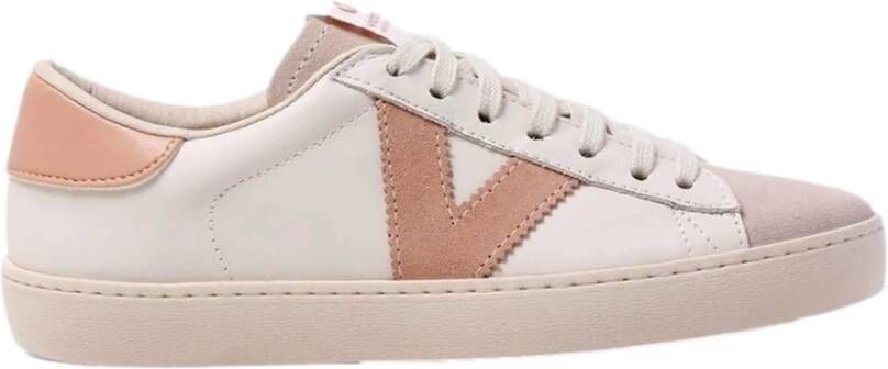 Victoria Berlin Piel & Serraje Sneakers White Dames - Foto 3