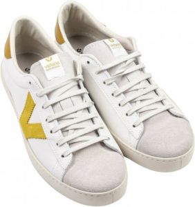 Victoria Sneakers Berlin Leather and Suede Yellow Geel
