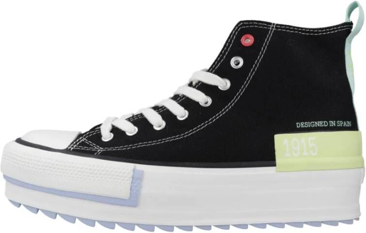 Victoria Sneakers Baskets double toile femme Tribu
