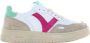 Victoria Sneakers in wit en roze Multicolor Dames - Thumbnail 1