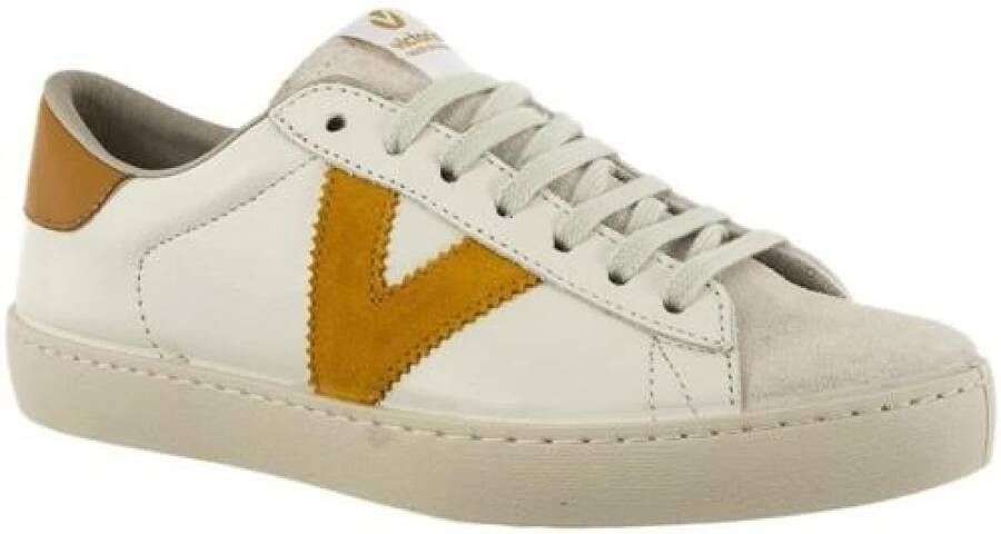 Victoria Leren sportschoenen berlin constraste (grandes tailles) Yellow Unisex - Foto 5