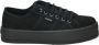 Victoria Zwarte Canvas Platform Sneakers Black - Thumbnail 3