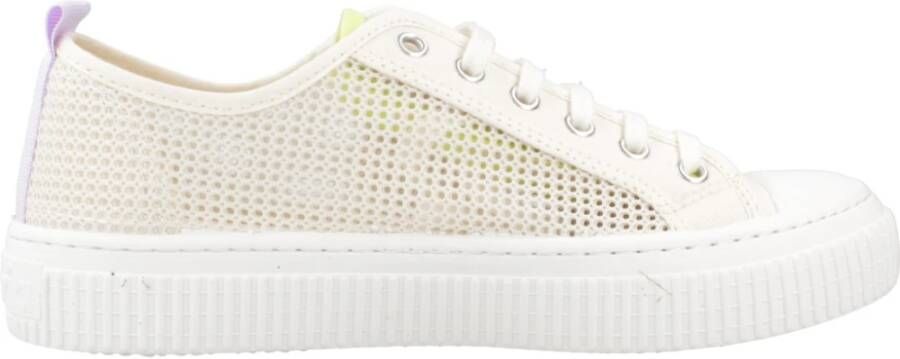 Victoria 1915 Re-Edit Basket Rejilla Sneakers Beige Dames - Foto 2