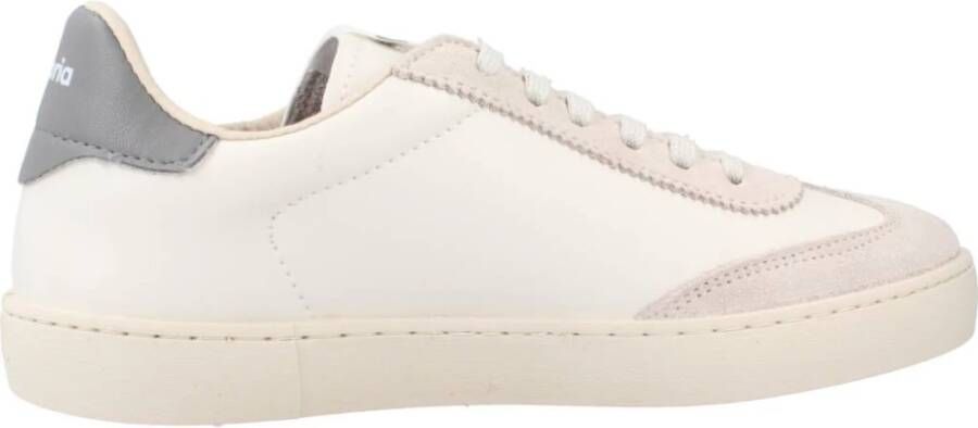 Victoria Stijlvolle vetersneakers Beige Dames