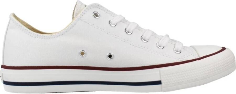 Victoria Trainers tribu toile (grandes tailles) White Heren - Foto 4