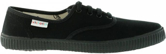 Victoria Trainers 1915 anglaise total black Zwart