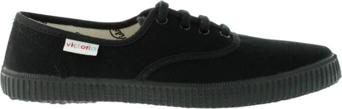 Victoria Trainers 1915 anglaise total black Zwart