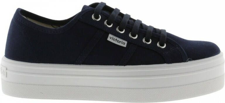 Victoria Trainers barcelona toile Blauw Dames