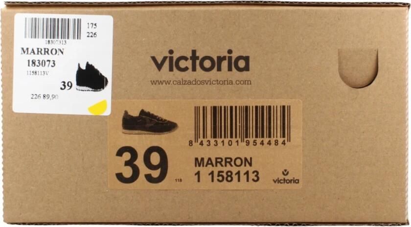 Victoria Sneakers Saturno 158113 Marron - Foto 5