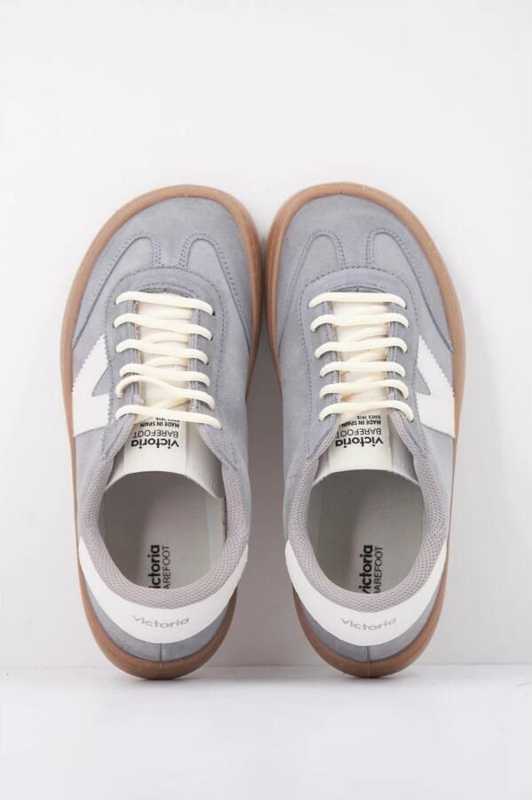 Victoria Lage Sneakers 1186103 Olmo Barefoot Efecto Serraje Gris - Foto 4